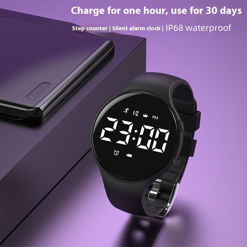 Digital Fitness Watch with Pedometer and Timer