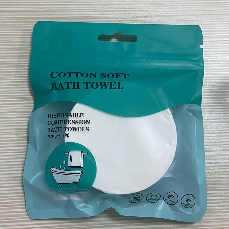 Portable Compressed Bath Towel for Hiking & Camping