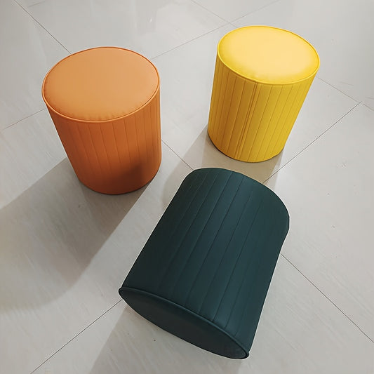 Minimalist Round Stools - Candy Colored Circular Stools