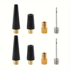 8pcs Ball Pump Needles Set Tire Pump Adapter For Inflatables Air Nozzle