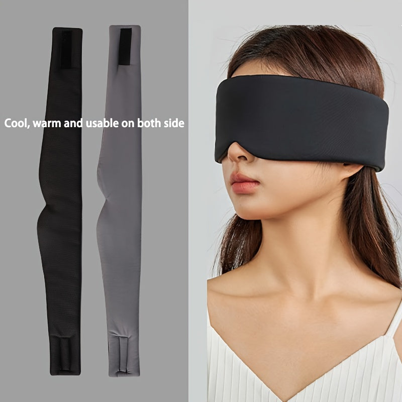 Double Sided Blackout Sleep Eye Mask Soft Comfy Blindfold