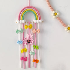 Adorable Bow Holder & Hairpin Organizer for Girls' Room