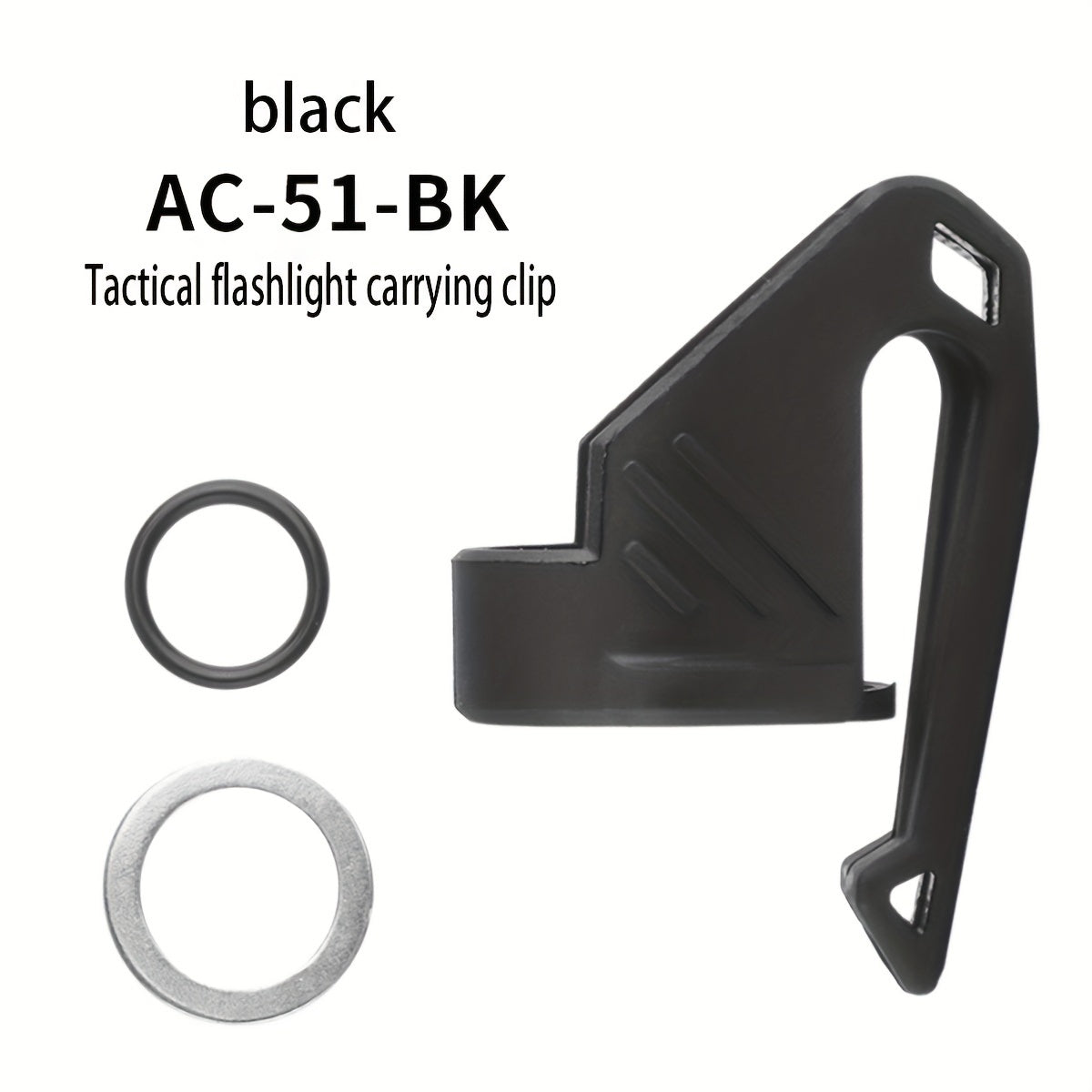 Flashlight Carry Clip - Convenient Accessory for Easy Transportation