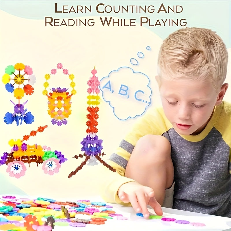 Small Round Building Blocks with Numbers and Letters