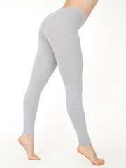 Basic Solid Leggings Casual Leggings For All Season Women's Clothing