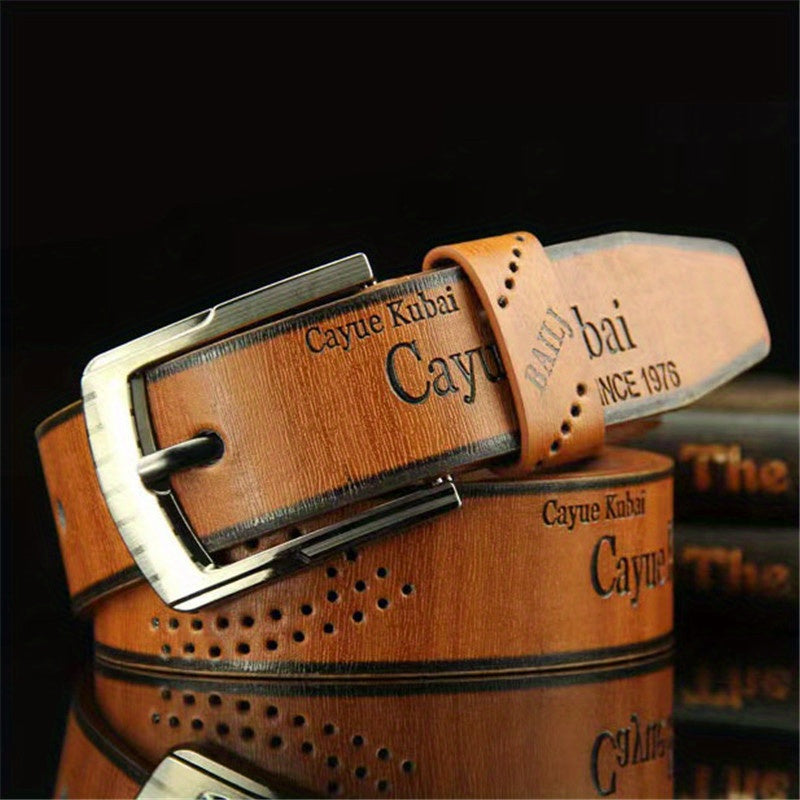 Men's Casual Antique Needle Buckle Belt
