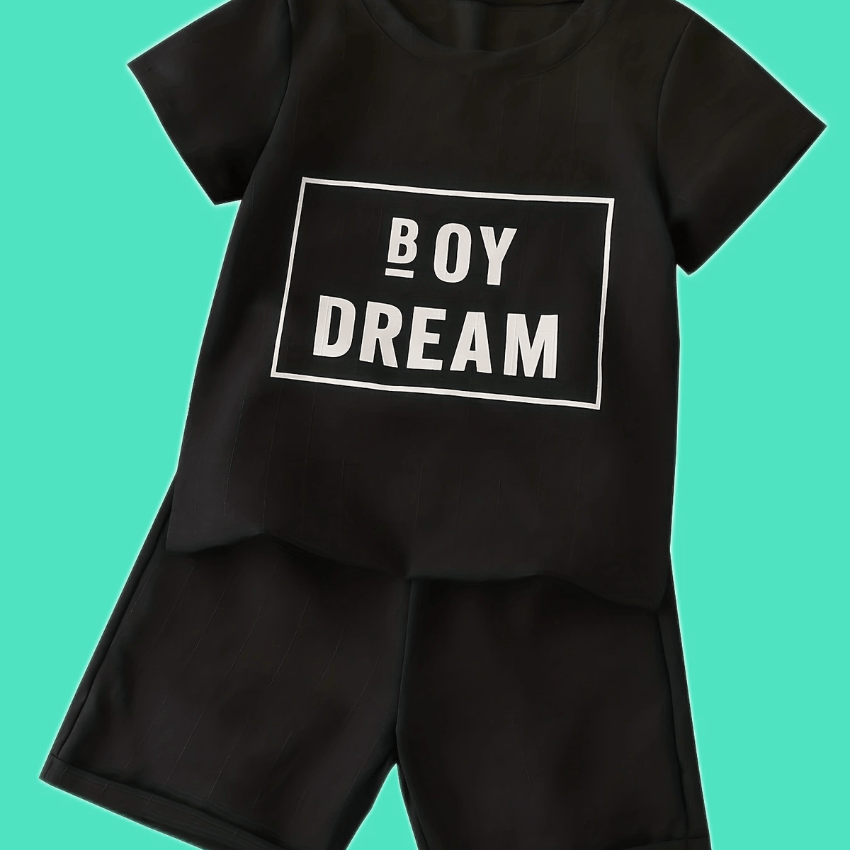 2pcs Boys Dream T-shirt & Shorts Summer Clothes Sets