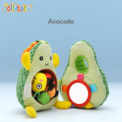 Jollybaby Baby Plush Fruit Doll Caterpillar Toy