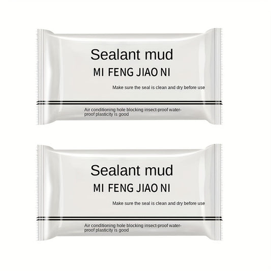 2pcs AC Hole Sealing Adhesive Mud Waterproof Fireproof Household Repair Mud