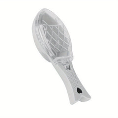 4pcs Stainless Steel Fish Scale Remover Fish Scaler Brush Fish Scaler Cleaner