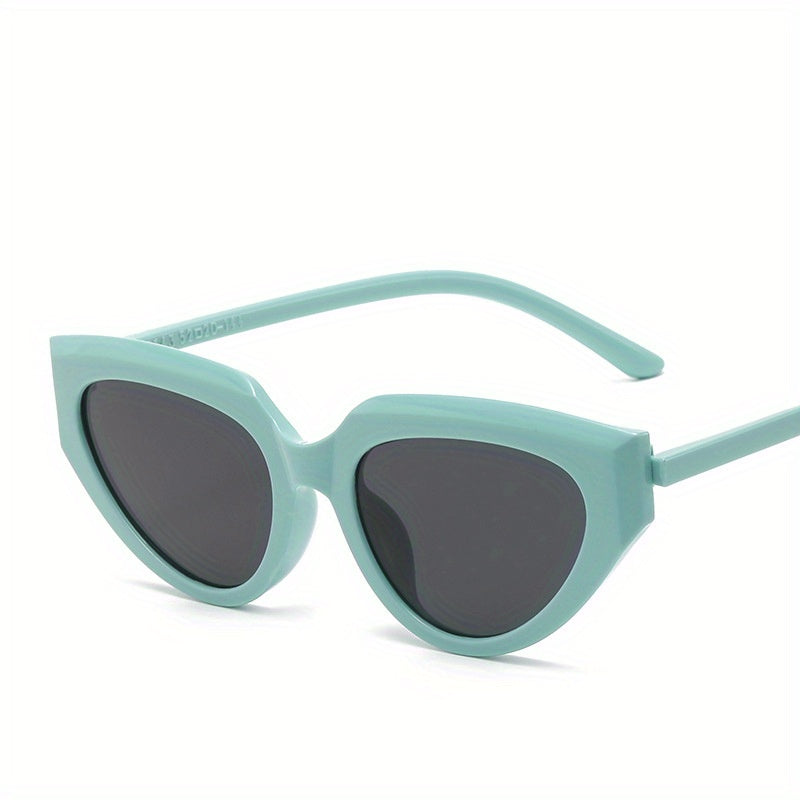 Cat Eye Sunglasses Wrap Around Vintage Eyewear UV Protection