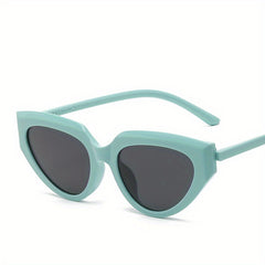 Cat Eye Sunglasses Wrap Around Vintage Eyewear UV Protection