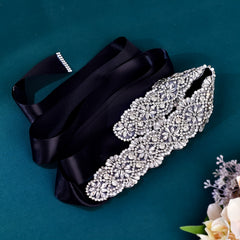 Sparkling Rhinestone Wedding Dress Belt