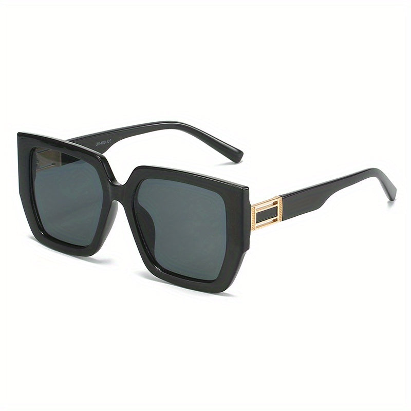 Retro Square Sunglasses UV400 Shades for Summer Outdoor Travel