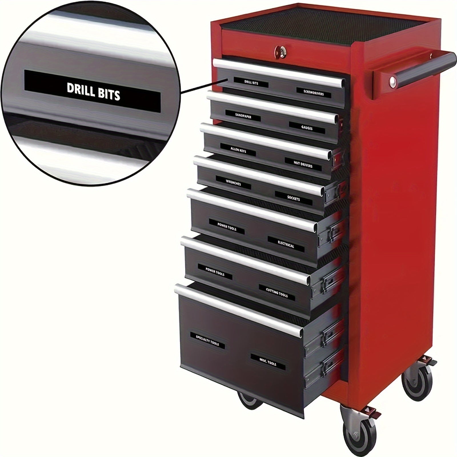 Index Label Office Supplies Identification Toolbox 22PC