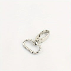 10PCS 25mm Metal Swivel Lobster Clasp Bag Strap Hook Buckles DIY Snap Hooks