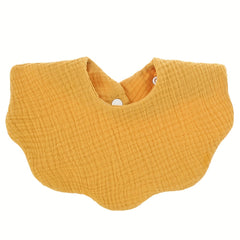 Soft Baby Feeding Bib and Washcloth Set