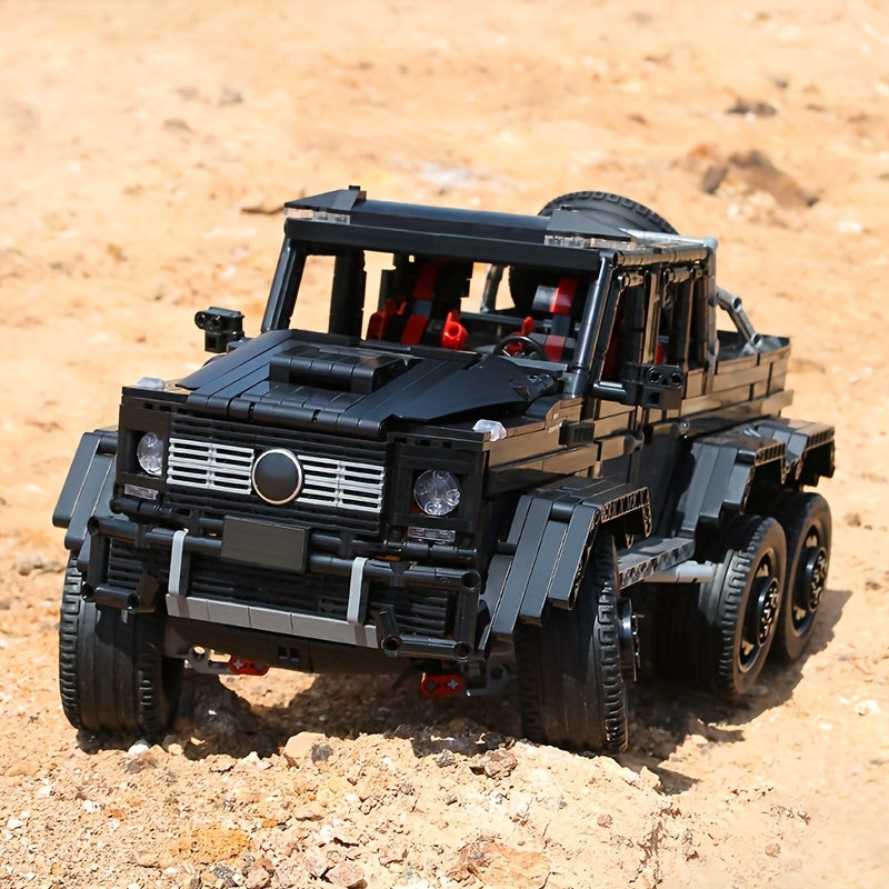 Off Road Adventure Warrior Car Model Building Blocks