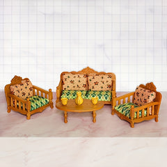 1:12 Dollhouse Mini Furniture Sofa Piano Set Plastic
