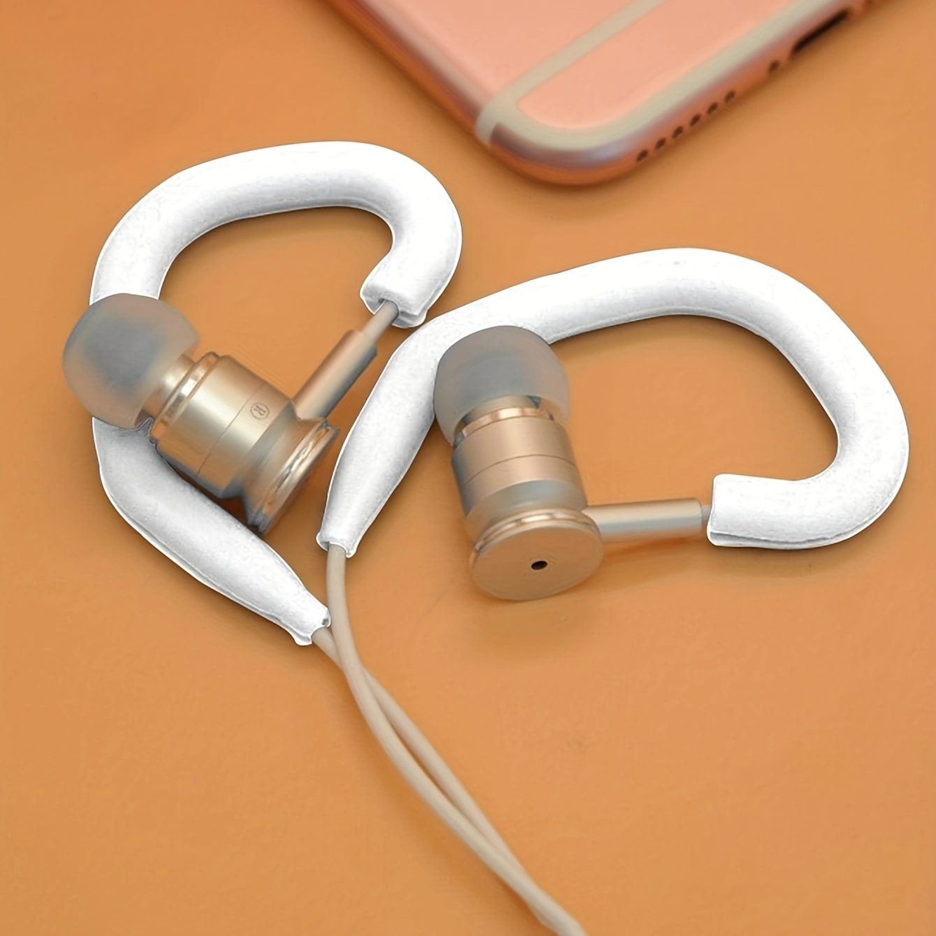 Soft Ear Hooks Anti Slip Comfortable Durable Invisible for Secure Fit