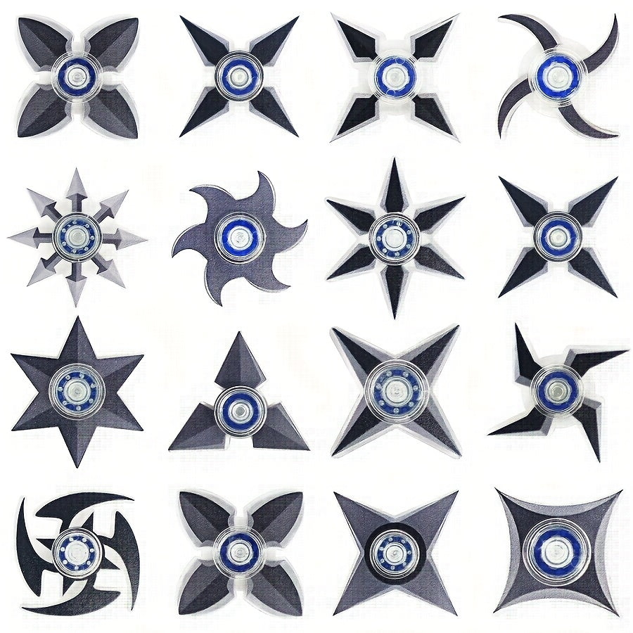 20pcs Assorted Fidget Spinner Finger Toys Acrylic Spinners & Patterns