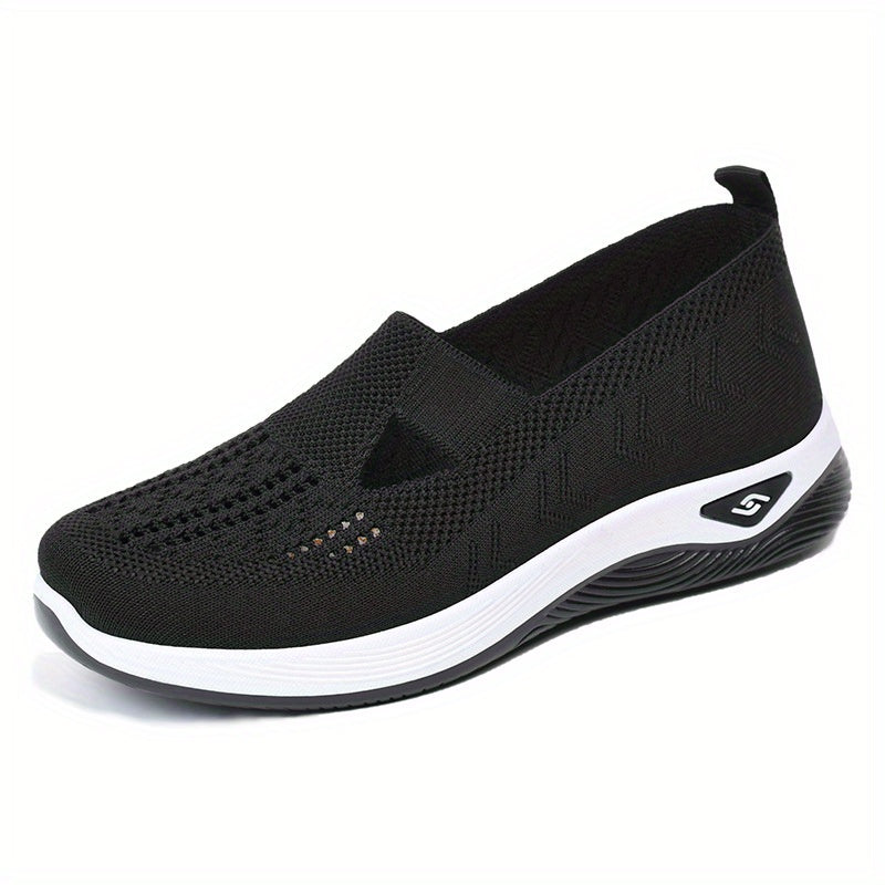 Women's Knitting Sock Shoes Slip On Lightweight Walking Shoes