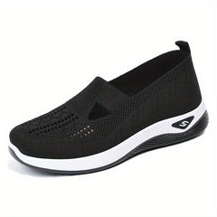 Women's Knitting Sock Shoes Slip On Lightweight Walking Shoes
