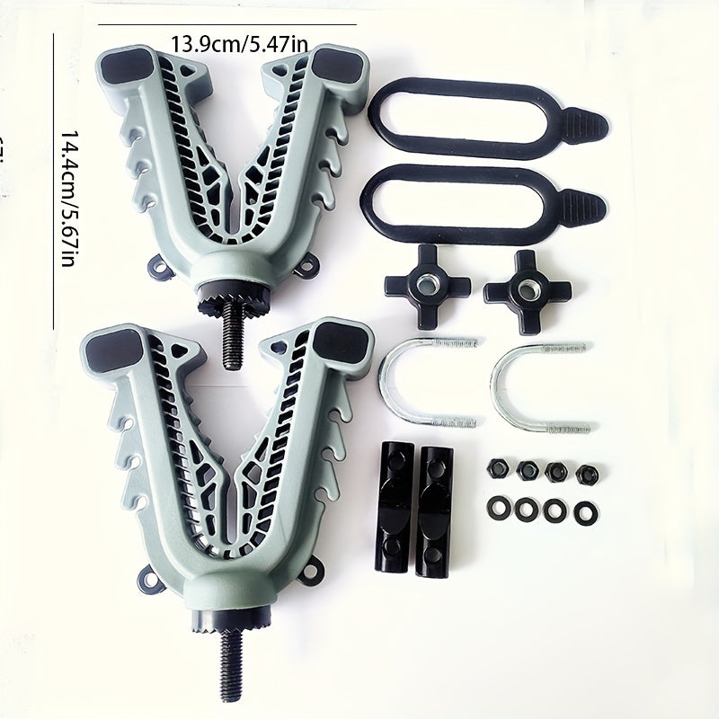 V Grip Handlebar Bow Utility Rack For ATV UTV Four Wheeler