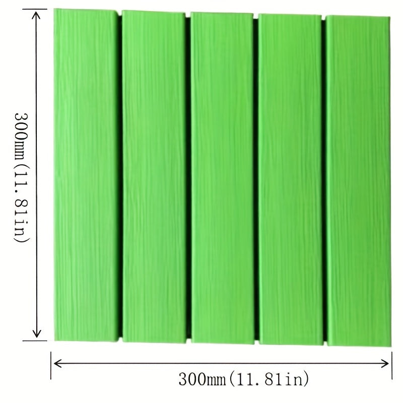 6pcs High Plastic Wood Flooring Terrace Garden Anticorrosive Waterproof