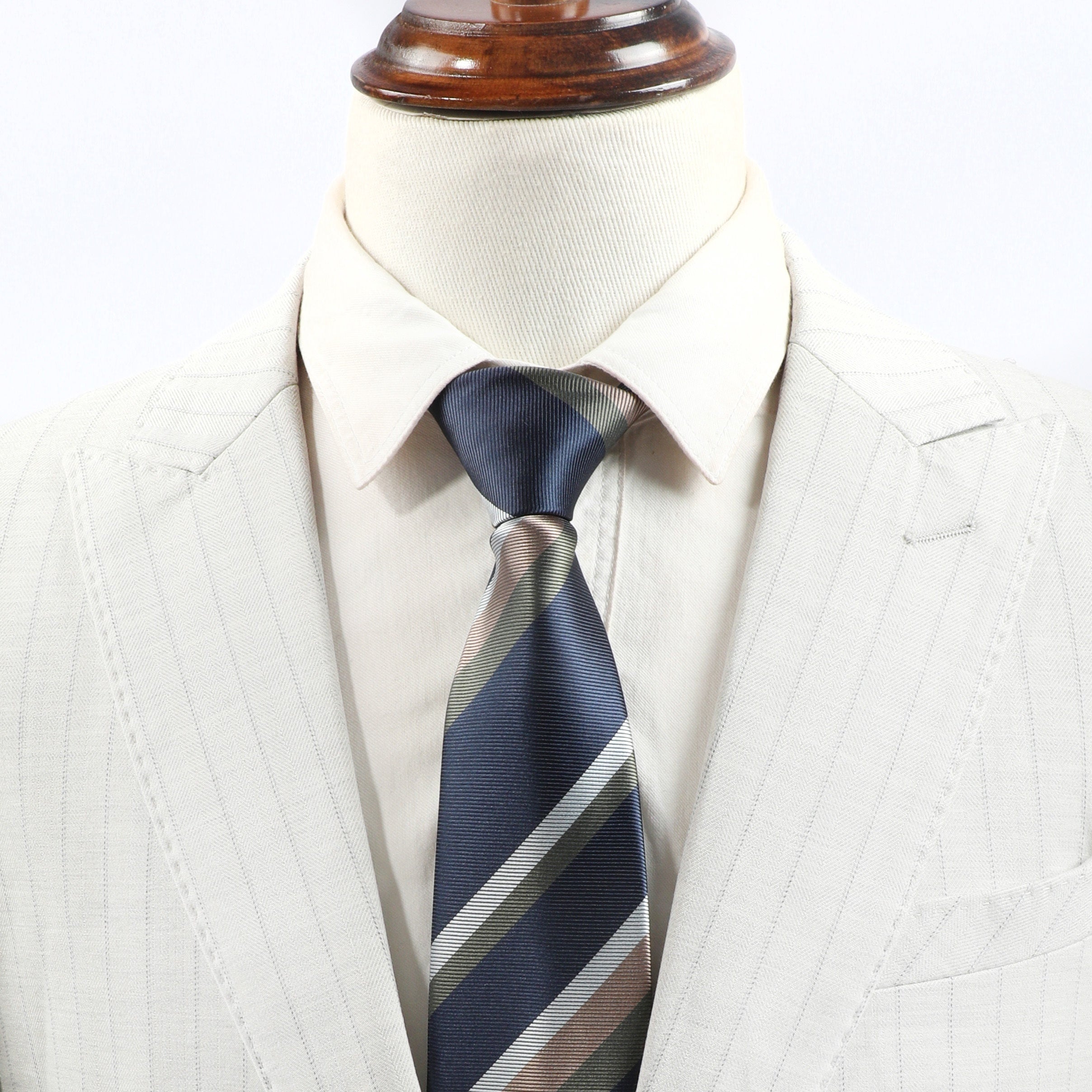Business Formal Diagonal Stripe Tie For Men