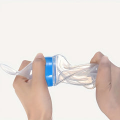 Silicone Baby Food Feeder Spoon 125ml with Soft Head Spoon Feeding