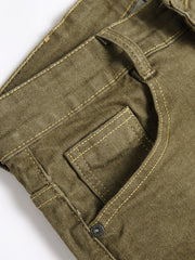 Men's Street Style Patchwork Denim Shorts for Summer