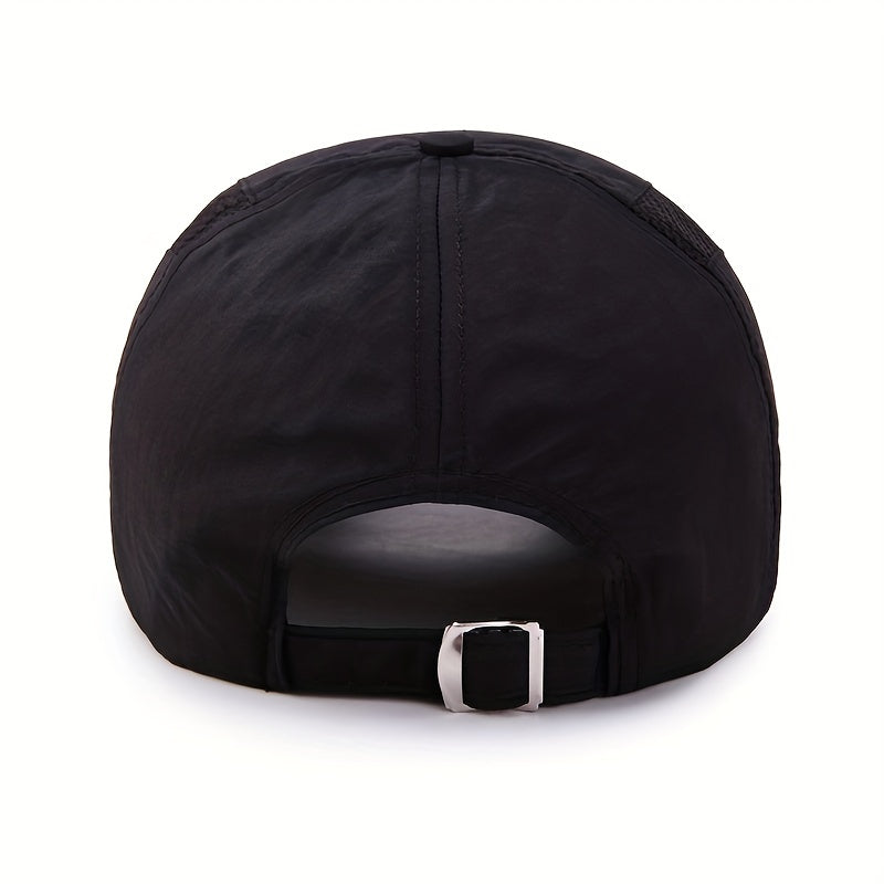 2pcs Men's Breathable Quick Drying Mesh Baseball Cap