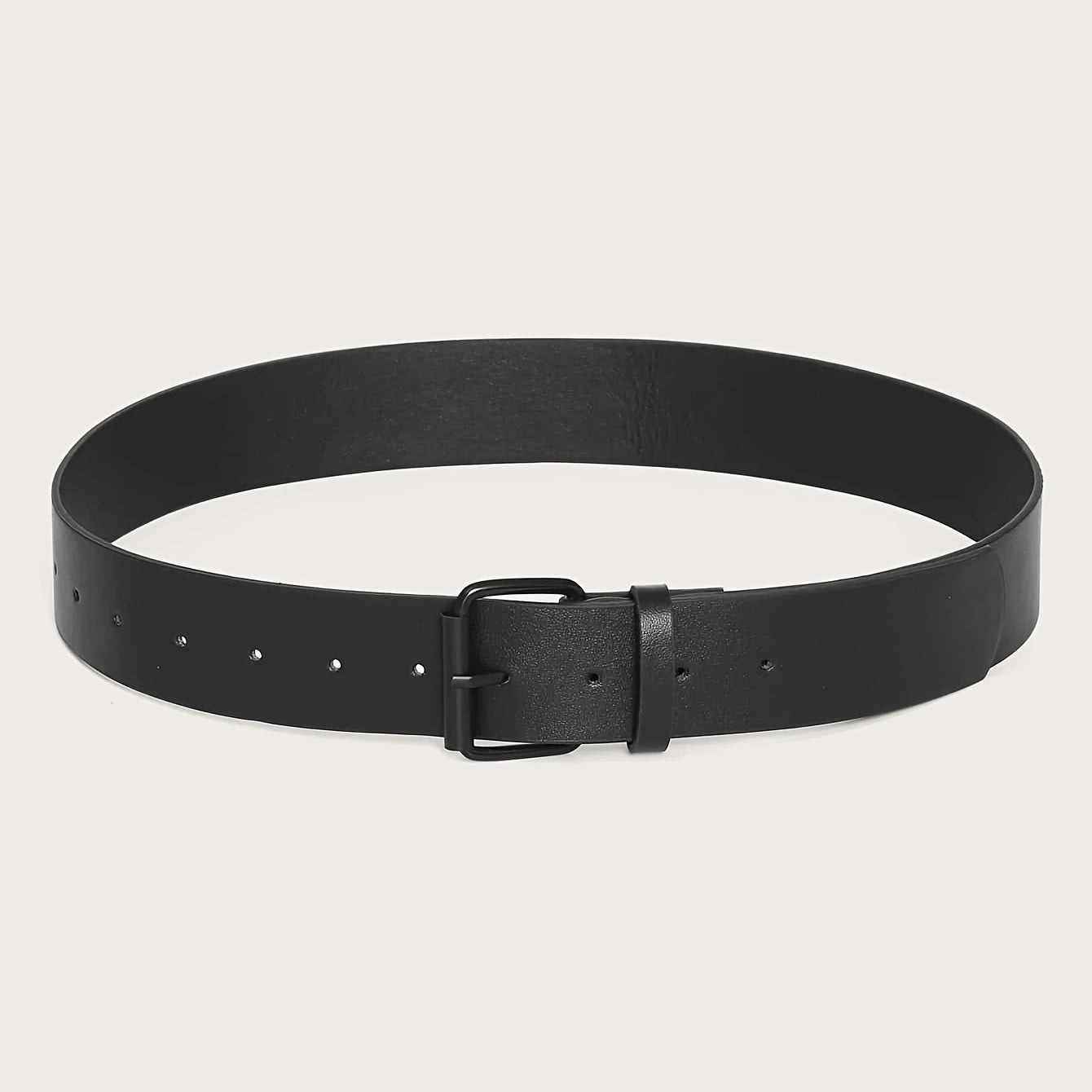 Unisex Vintage Leather Belt for Jeans Casual Wear