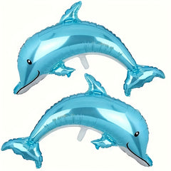 2pcs Ocean Animal Balloon Decoration Dolphin Balloon Birthday Party Decor