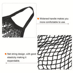 Short Handle Mesh Bag Regular Shoulder Carrying Net Shopping Bag Reusable