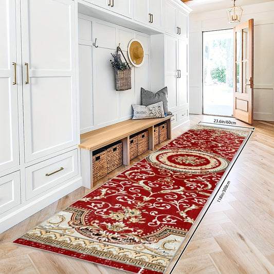 Vintage Floral 2'X10' Runner Rug Laundry Room Rug Oriental Hallway Runner