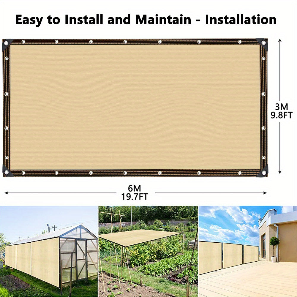 Durable Shade Sail Canopy for Garden & Patio