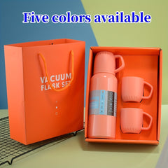 Stainless Steel Vacuum Insulated Cup 3 in 1 w/ 2 Extra Lids