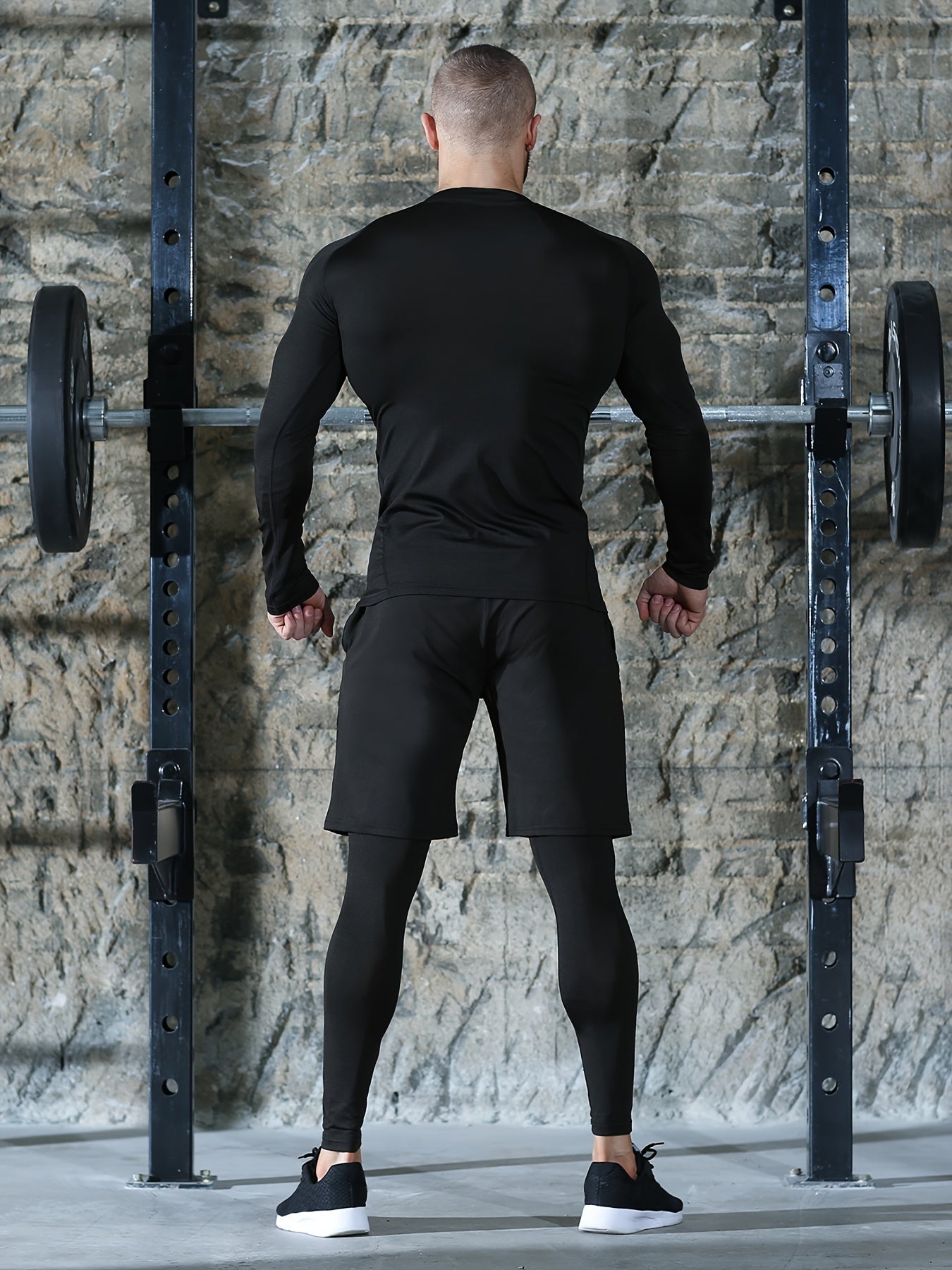 Xinso Prince Men's Compression Workout Set - Pants, Leggings, Shirts, Hoodie