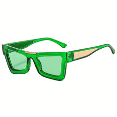Y2K Square Sunglasses Candy UV400 Sun Shades Beach Party