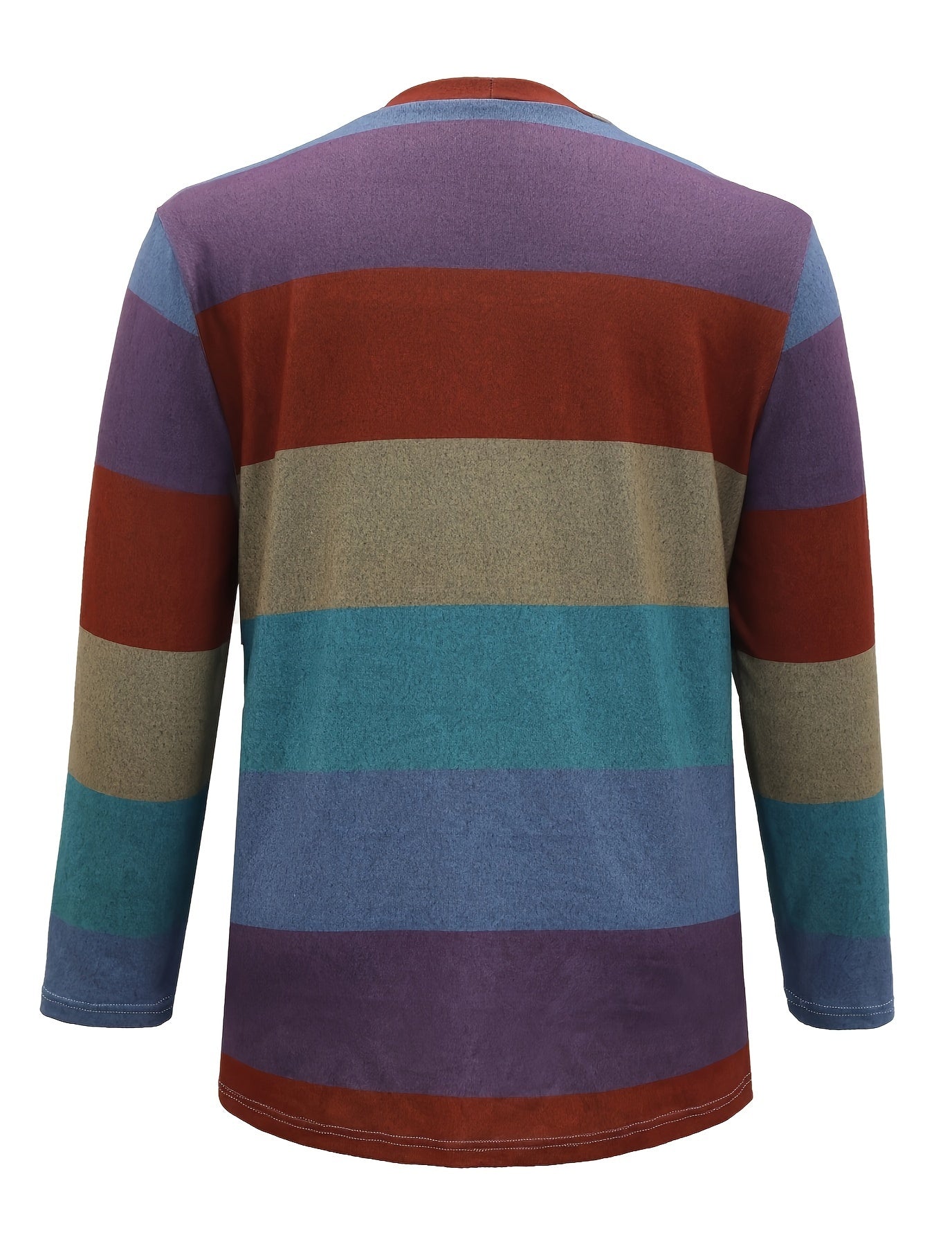  Colorblock Open Front Cardigan