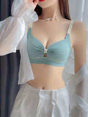 Colorblock Wireless Bra Push Up Intimates