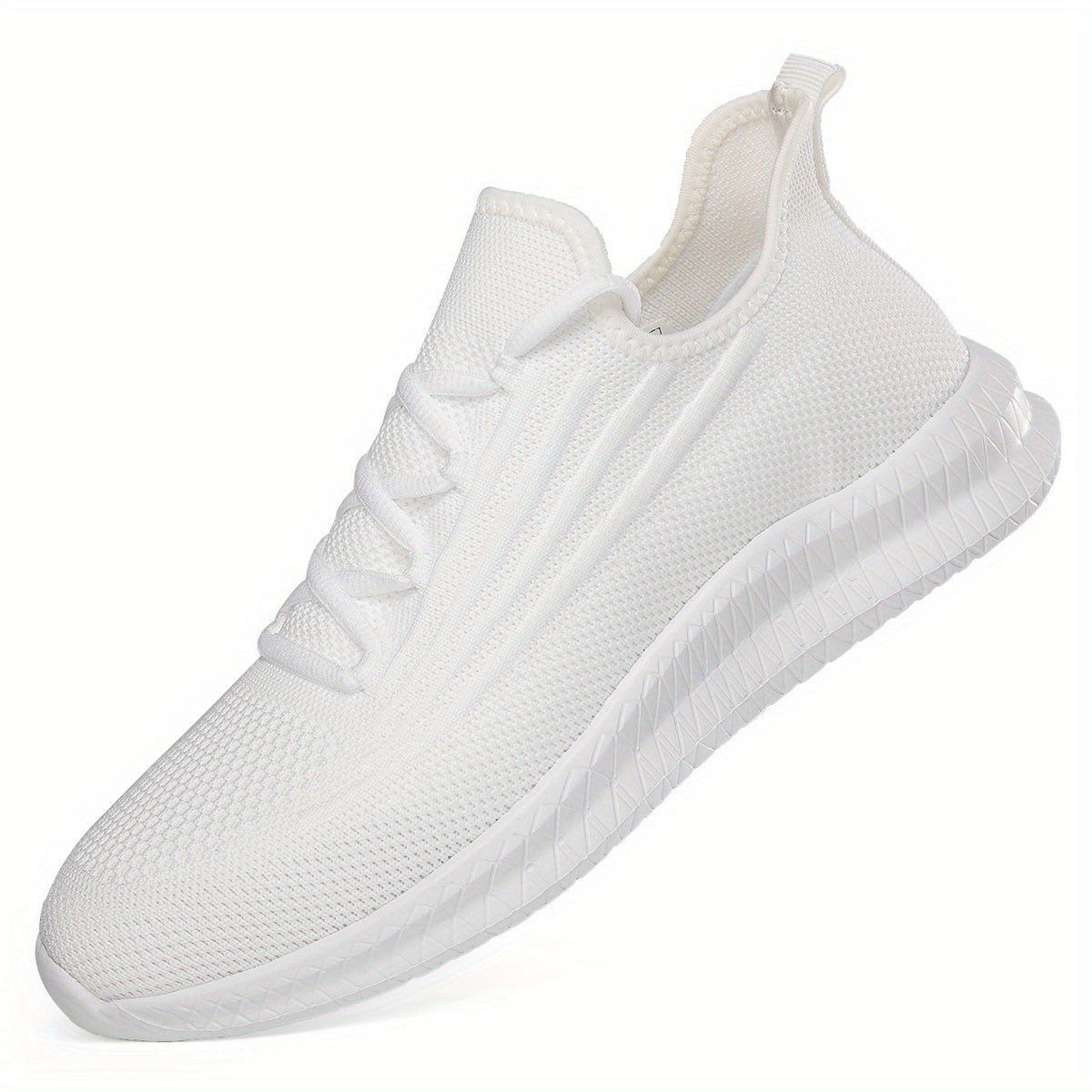 Men's Lace Up Mesh Running Shoes Breathable Sneakers for Outdoor Activities