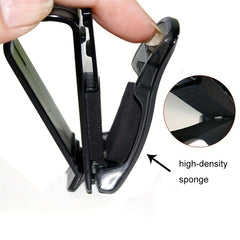 2pcs Car Sun Visor Sunglasses Holder Pen Case Box