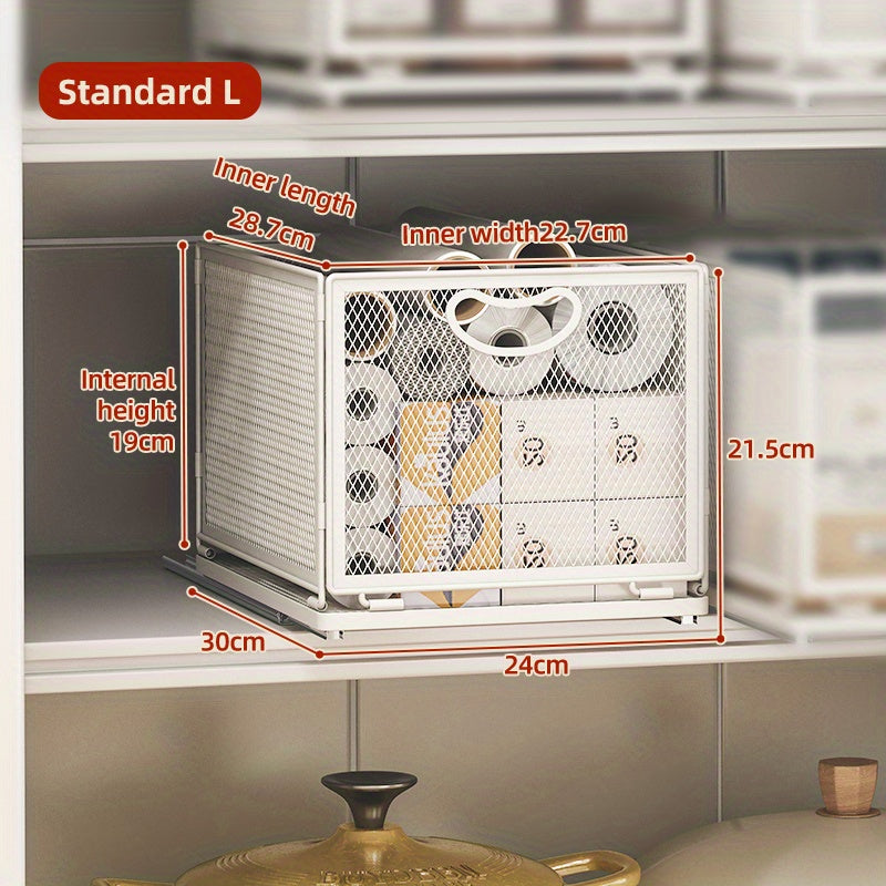 Kitchen Cabinet Storage Rack Pull Out Spice Rack Organizer