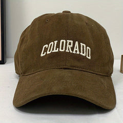Adjustable Low Profile Baseball Cap Unstructured Cotton Dad Cap