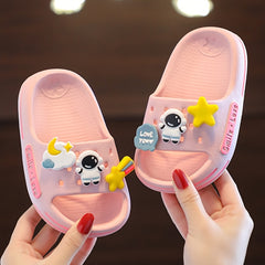 Cartoon Astronaut Cloud Slides Baby Slippers