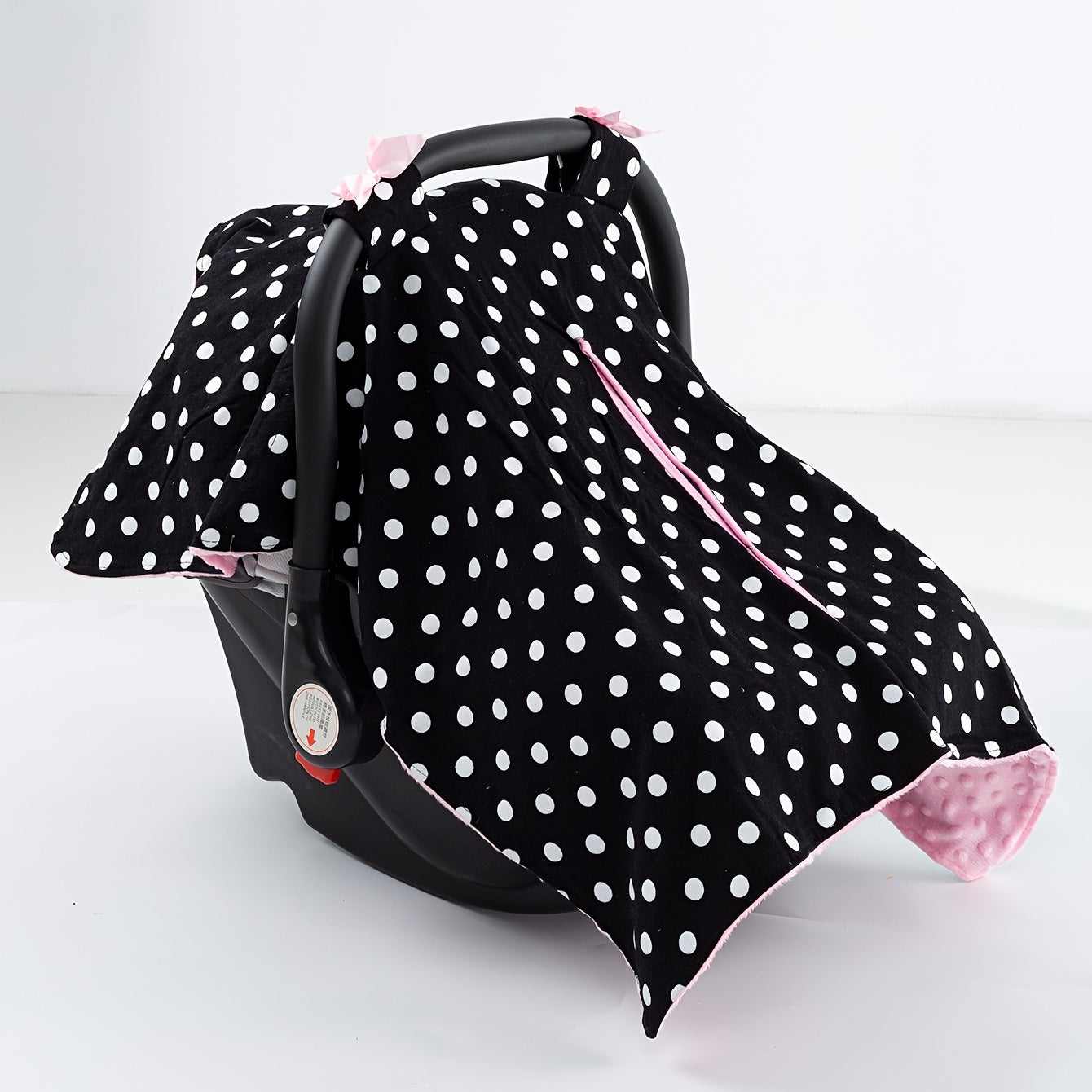 Polka Dot Print Car Seat Sunshade Cover Canopy