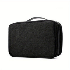 Double Layer Document Passport Bag with Lock